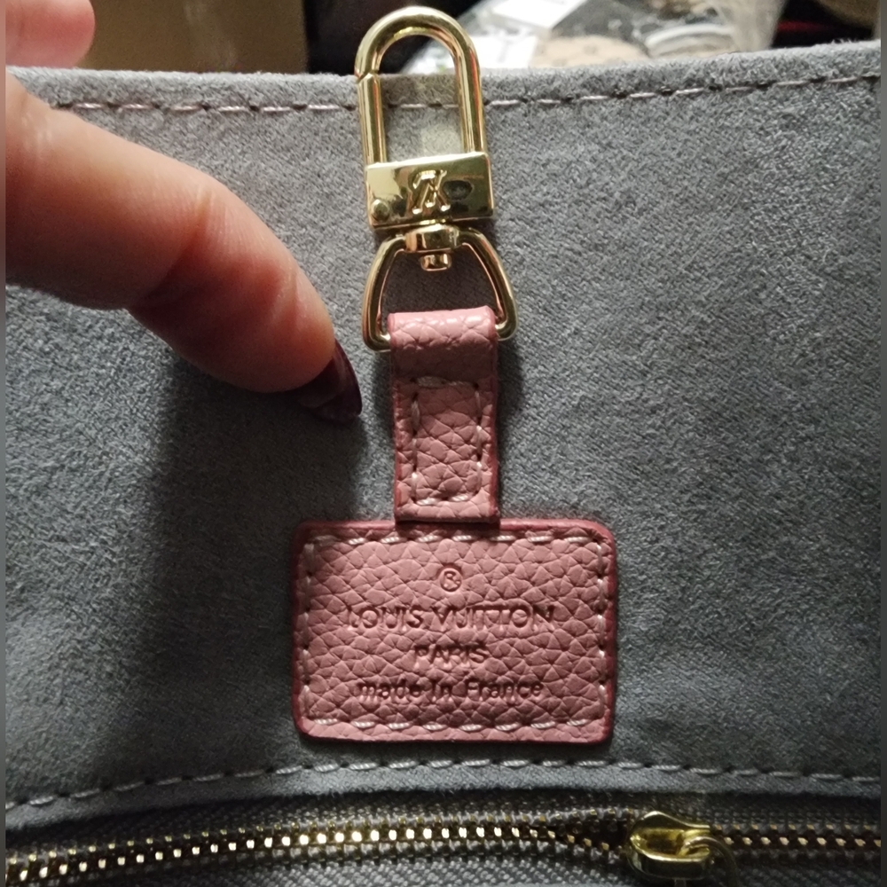 Pink Monogram on the go Tote Bag - Picture 6 of 8